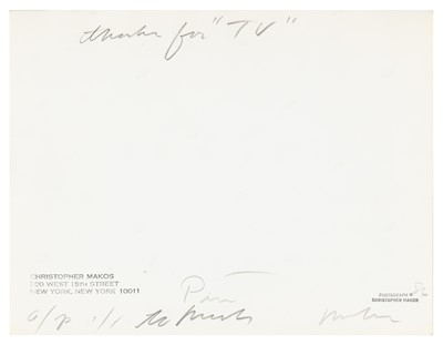 Lot 144 - Christopher Makos (b. 1948)