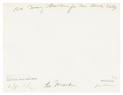 Lot 158 - Christopher Makos (b. 1948)