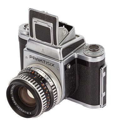 Lot 314 - A KW Praktisix Medium Format SLR Camera