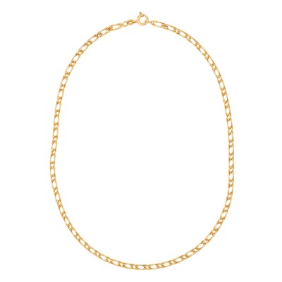 Lot 233 - Balestra | A double curb chain necklace