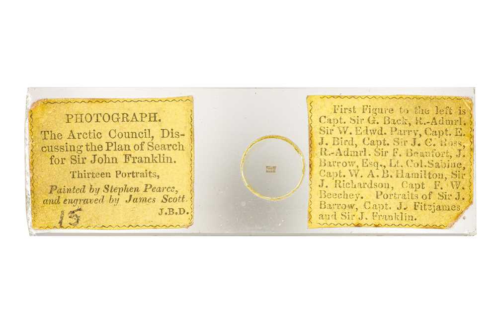 Lot 50 - A Microphotograph by J.B Dancer (1812-1887)