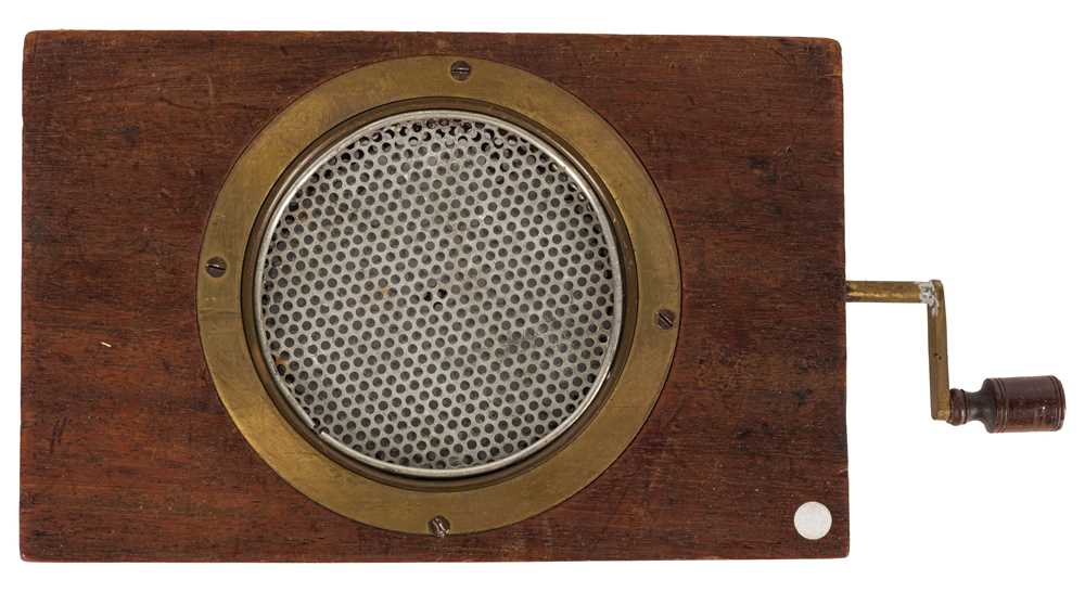 Lot 25 - A Eidotrope Mahogany Magic Lantern Slide