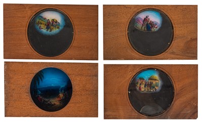 Lot 30 - A Selection of Hand Painted Dissolving Magic Lantern Slides