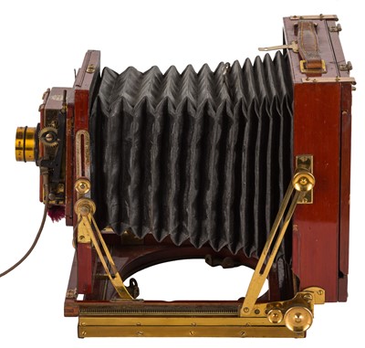 Lot 181 - A Houghton Butcher Triple Victo Half Plate Field Camera