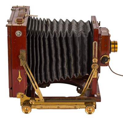 Lot 181 - A Houghton Butcher Triple Victo Half Plate Field Camera