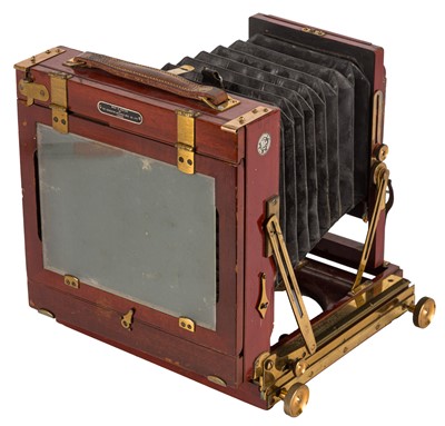 Lot 181 - A Houghton Butcher Triple Victo Half Plate Field Camera