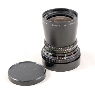 Lot 331 - DESCRIPTION CHANGE. Hasselblad 50mm f4 Distagon Lens.