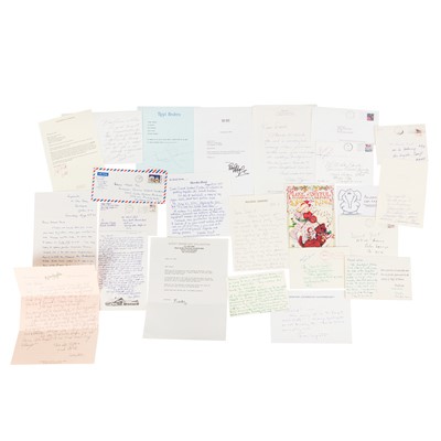 Lot 92 - Autograph Collection.- Letters to David Gest