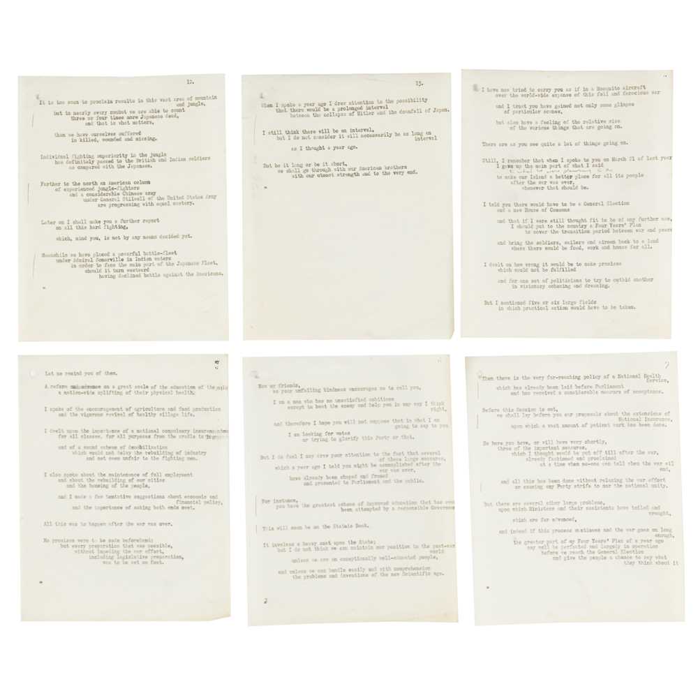 Lot 321 - Churchill (Winston Spencer)