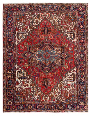 Lot 94 - A fine Heriz carpet, north-west Persia, approx: 312cm. x 251cm