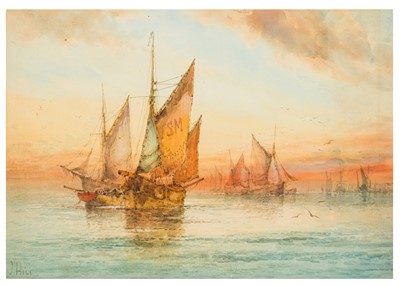 Lot 3 - J Hill (British late 19th- early 20th Century)