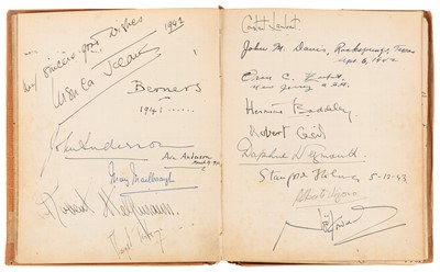 Lot 122 - Oxford 1930s, Guest Book