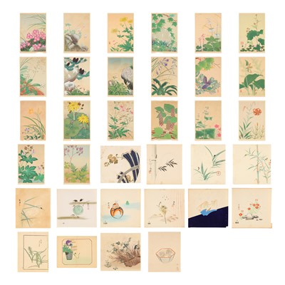 Lot 91 - Japanese woodblock prints including Inoue Masaharu and other artists, 20th century