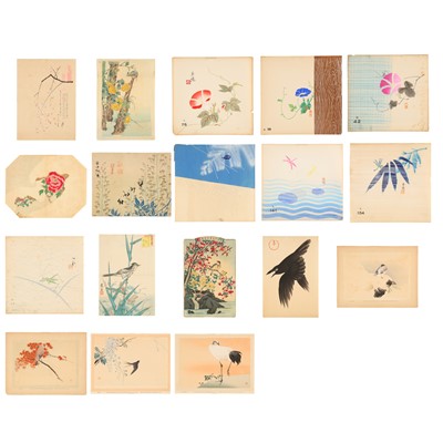 Lot 92 - A group of Japanese woodblock prints by various artists, 20th century
