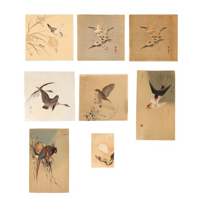 Lot 88 - Ohara Koson (Japanese, 1877-1945) and others, Meiji period