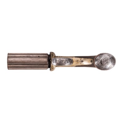 Lot 84 - Edge of Manchester, a fine six-shot pepperbox revolver