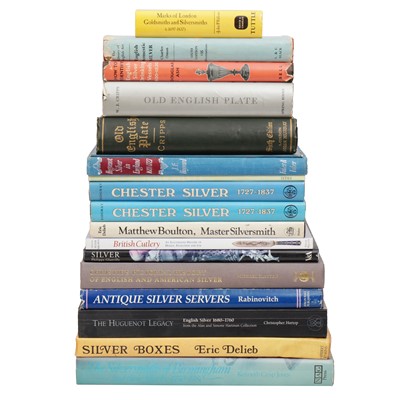 Lot 664 - A collection of British and Irish Silver reference books