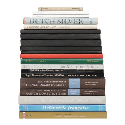 Lot 668 - A collection of world silver reference books
