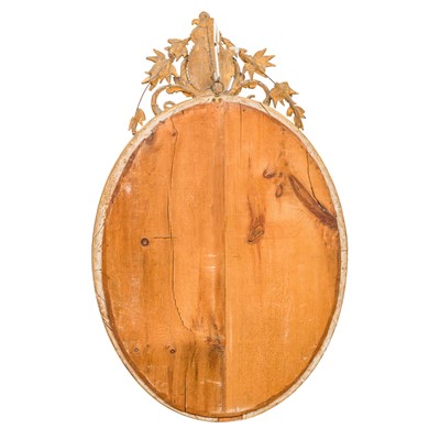 Lot 509 - A pair of Neo-Classical giltwood and gesso wall mirrors