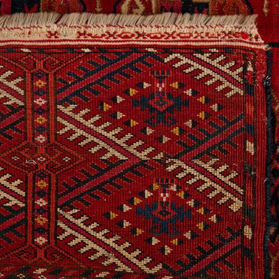 Lot 73 - An antique Tekke Bokhara carpet, Turkmenistan