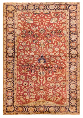 Lot 67 - A very fine silk Panderma rug, Turkey, approx: 165cm. x 117cm