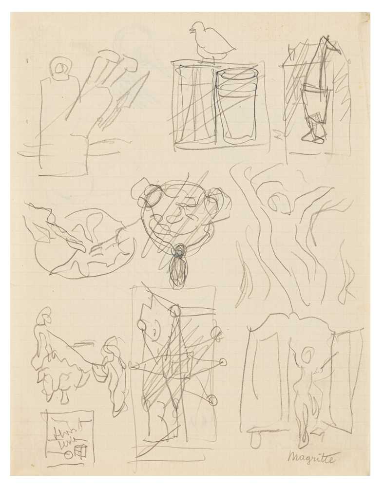 Lot 31 - René Magritte (Belgian, 1898-1967)