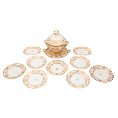Lot 71 - A group of Chamberlain's Worcester porcelain