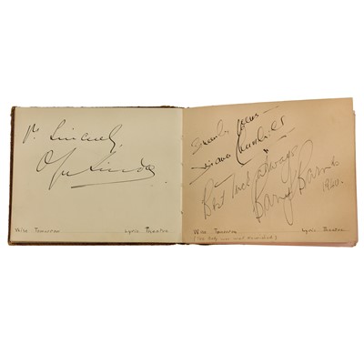 Lot 68 - Autograph Collection.- Actors & Entertainers