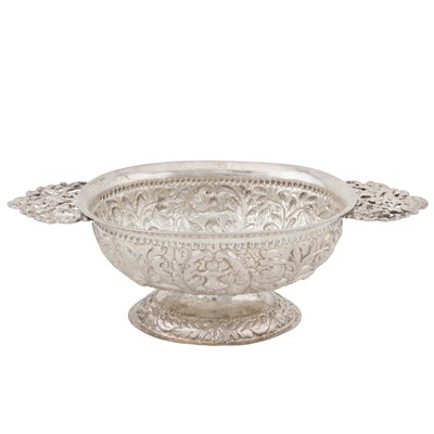Lot 572 - A late 19th century Dutch silver brandy bowl, circa 1890