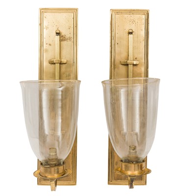 Lot 261 - Besselink & Jones, a pair of W4-040 wall storm lights