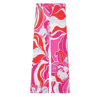 Lot 368 - Emilio Pucci Fuchsia Pink Marmo Trouser - Size UK 14
