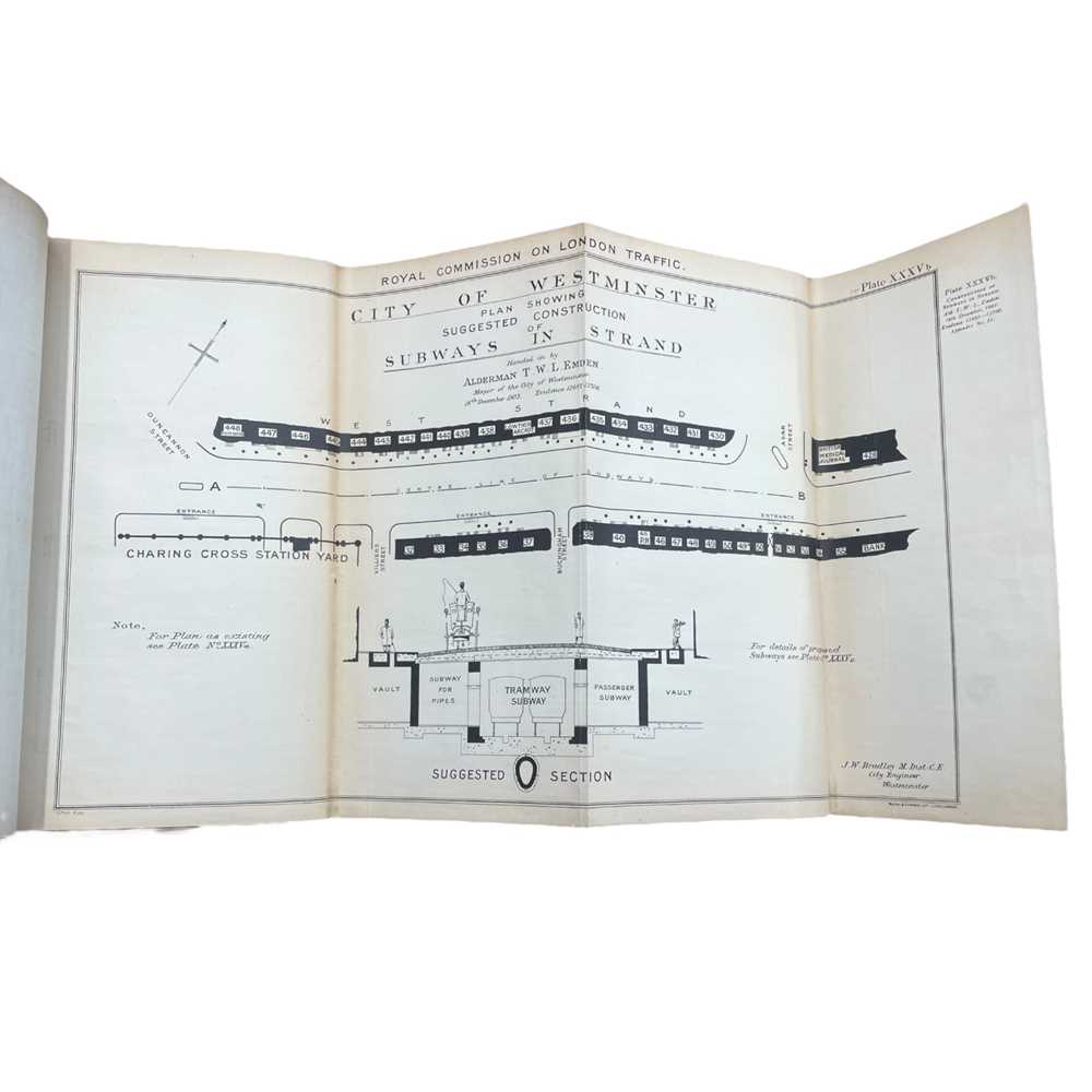 Lot 19 - HMSO Royal Commission on London Traffic.