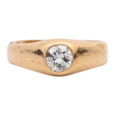 Lot 139 - A diamond single stone ring