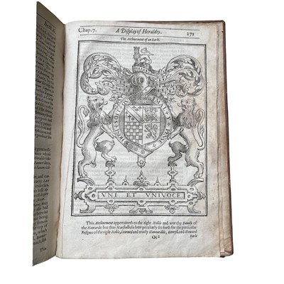 Lot 24 - Heraldry: Guillim (John) A Display of Heraldrie, 1611