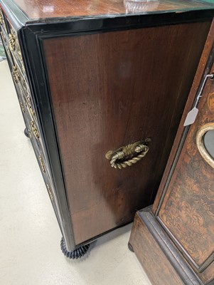 Lot 127 - An Indo-Dutch (Dutch East Indies Co.) teak and ebonised chest of drawers