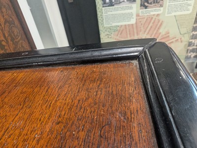 Lot 127 - An Indo-Dutch (Dutch East Indies Co.) teak and ebonised chest of drawers