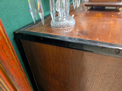 Lot 127 - An Indo-Dutch (Dutch East Indies Co.) teak and ebonised chest of drawers