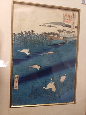 Lot 95 - Utagawa Hiroshige (Japanese, 1797-1858), Edo period