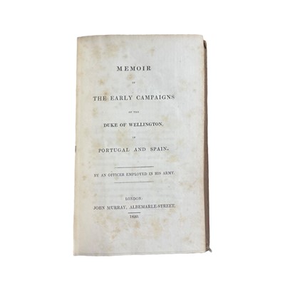Lot 39 - Spain: Travel and History, including Peninsular War.