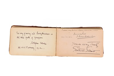 Lot 38 - Autograph Album.- 1910s-1930s