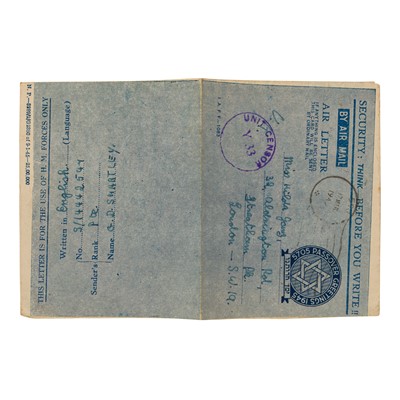 Lot 101 - India (British Forces) / Judaica / WW2