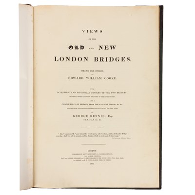 Lot 11 - Cooke (Edward William) and George Rennie