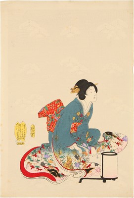 Lot 43 - Toyohara Chikanobu 豊原周延 (Japanese, 1838-1912), Meiji period