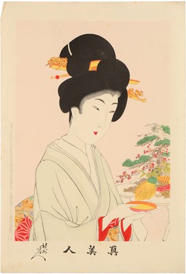 Lot 43 - Toyohara Chikanobu 豊原周延 (Japanese, 1838-1912), Meiji period