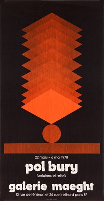 Lot 30 - Pol Bury (Belgian 1922-2005)