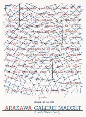 Lot 46 - Shusaku Arakawa (Japanese 1963-2010)