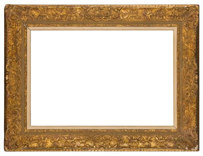 Lot 260 - French Louis XVI style carved and gilded frame