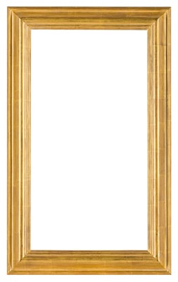 Lot 252 - Italian 17th Century style reverse plain moulding gilded frame