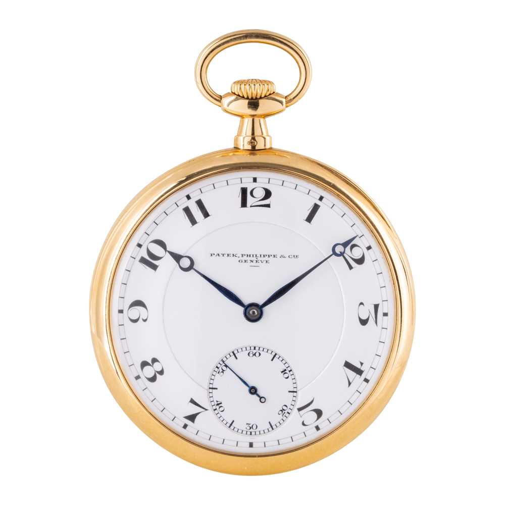 Lot 87 - Patek Philippe & Cie- Open Faced Pocket Watch