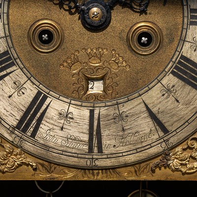 Lot 89 - A William III and later walnut and seaweed marquetry longcase clock by John Shaw of Holborn